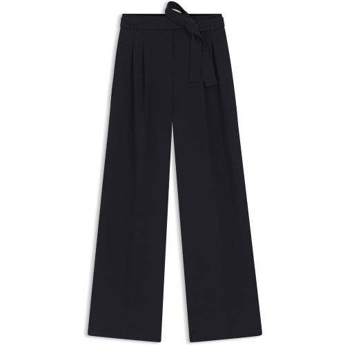 Pantalon coupe décontractée en crêpe japonais infroissable - Boss - Modalova