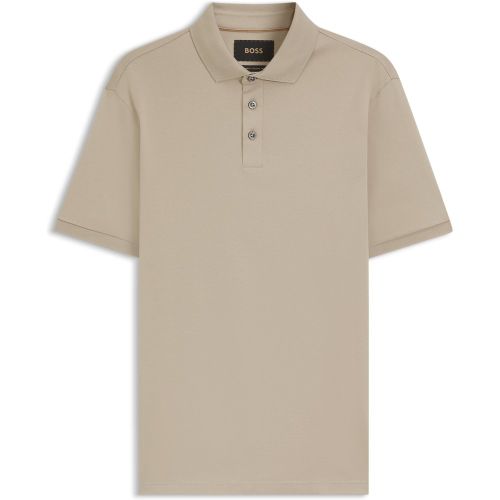 Polo Regular en coton mercerisé - Boss - Modalova