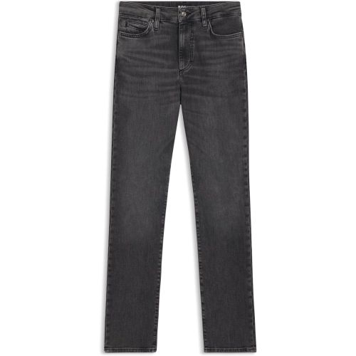 Jean Slim en denim stretch performant gris foncé - Boss - Modalova