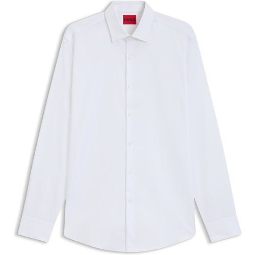 Chemise Slim en coton à chevrons - HUGO - Modalova