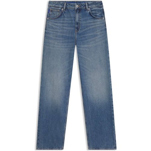 Jean ample en denim avec logo Happy - HUGO - Modalova