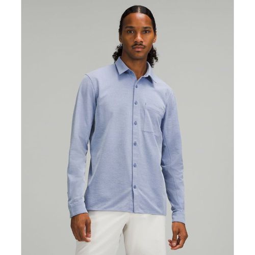 – Commission Long-Sleeve Shirt Oxford für Männer – Blau – Größe 2XL - lululemon - Modalova