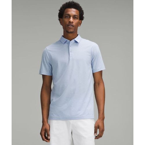 – Evolution Kurzarm-Poloshirt für Männer – Blau/Pastel – Größe L - lululemon - Modalova