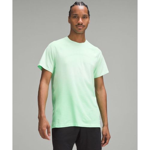 – Metal Vent Tech T-Shirt Pflanzliches Nylon für Männer – Grün/Weiß – Größe 2XL - lululemon - Modalova