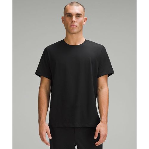 – Soft Jersey Kurzarmshirt für Männer – Schwarz – Größe S - lululemon - Modalova