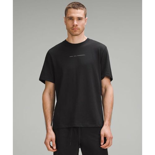 – Zeroed In Kurzarmshirt Grafik für Männer – Schwarz – Größe XL - lululemon - Modalova