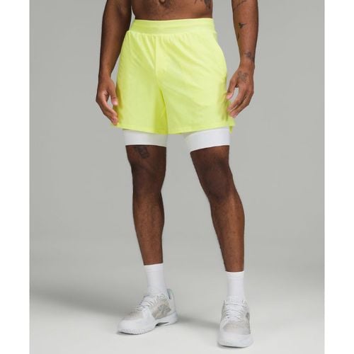 – Tennis-Shorts mit Lüftungsschlitz für Männer – 15 cm – Größe M - lululemon - Modalova