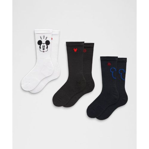 – Disney x Daily Stride Bequeme Crew-Socken 3er-Pack für Männer – Größe L - lululemon - Modalova