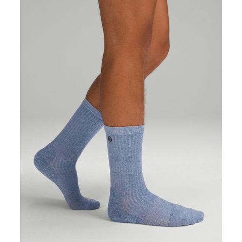 – Daily Stride Bequeme gerippte Crew-Socken für Männer – Größe L - lululemon - Modalova