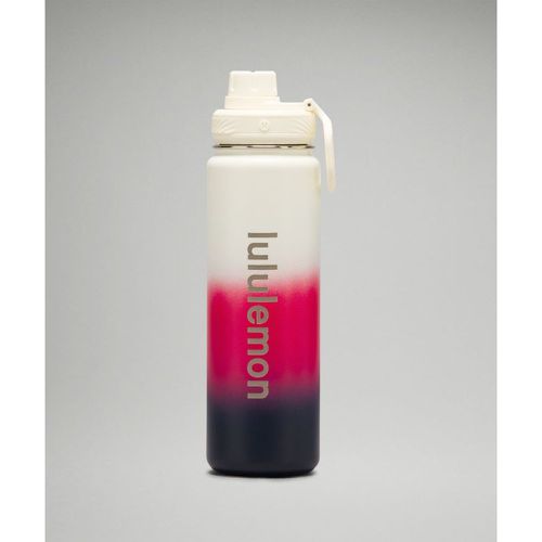 – Back to Life Sportflasche 710 ml – Pink/Weiß/Blau - lululemon - Modalova