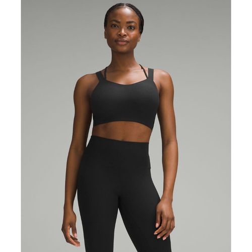 – Like a Cloud Gerippter Longline-BH Leichter Halt D/DD-Cups für Frauen – Größe 10 - lululemon - Modalova