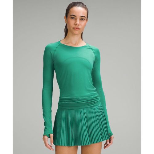 – Swiftly Tech Langarmshirt 2.0 für Frauen – Grün – Größe 12 - lululemon - Modalova