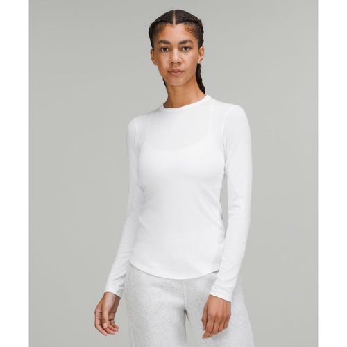 – Hold Tight Langarmshirt für Frauen – Weiß – Größe 8 - lululemon - Modalova