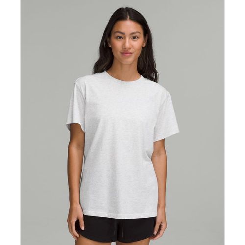 – All Yours Baumwoll-T-Shirt für Frauen – Grau – Größe 4 - lululemon - Modalova