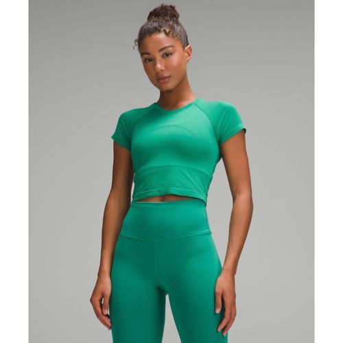 – Swiftly Tech Crop-Kurzarmshirt 2.0 für Frauen – Grün – Größe 6 - lululemon - Modalova
