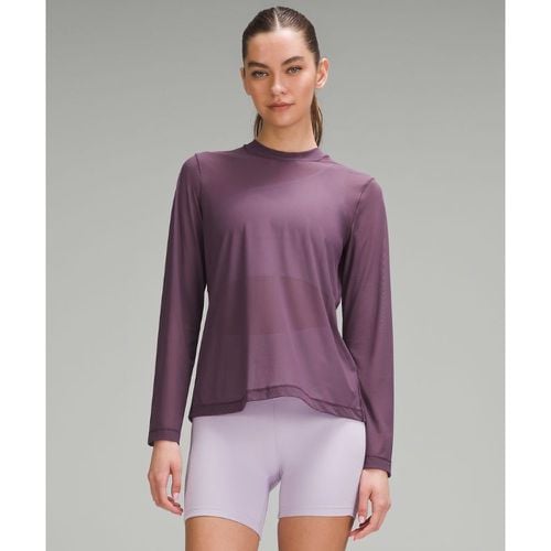– Langarmshirt mit Keyhole-Design aus für Frauen – Größe 6 - lululemon - Modalova