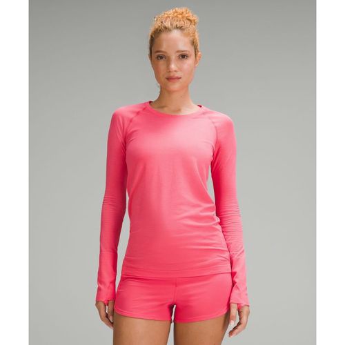 – Swiftly Tech Langarmshirt 2.0 für Frauen – Pink – Größe 10 - lululemon - Modalova