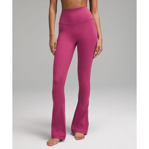 – Align Hose mit hohem Bund und leicht ausgestelltem Bein für Frauen – 81 cm – Pink – Größe 4 - lululemon - Modalova