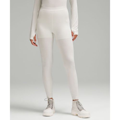 – Baselayer Leggings mit hohem Bund für Frauen – 71 cm – Weiß – Größe 14 - lululemon - Modalova