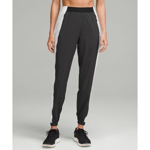 – Adapted State Jogginghose mit hohem Bund Colourblock für Frauen – Größe 14 - lululemon - Modalova