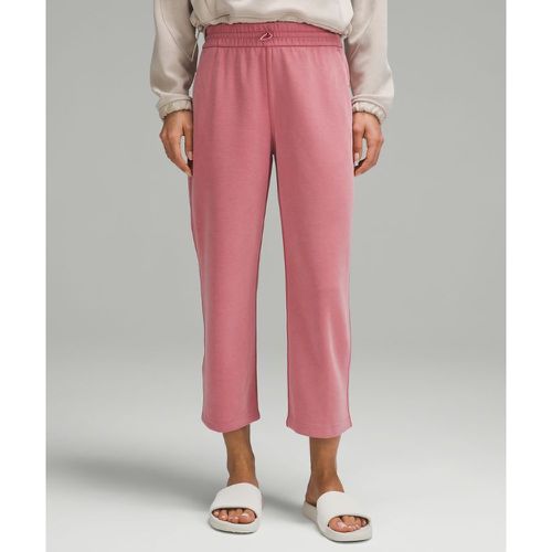 – Softstreme Crop-Hose mit geradem Bein und hohem Bund für Frauen – Pink – Größe 2 - lululemon - Modalova