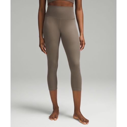 – Align Gerippte Crop Leggings mit hohem Bund für Frauen – 58 cm – Größe 14 - lululemon - Modalova