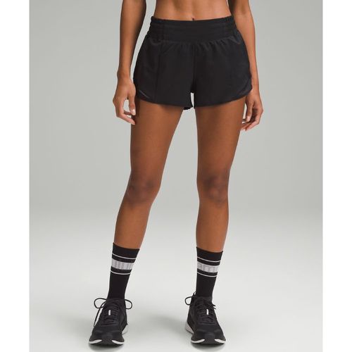 – Hotty Hot Shorts mit hohem Bund und Liner für Frauen – 6 cm – Größe 14 - lululemon - Modalova