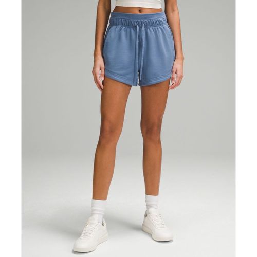 – Inner Glow Shorts mit hohem Bund für Frauen – 8 cm – Blau – Größe 4 - lululemon - Modalova
