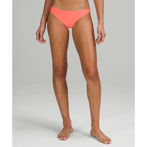 – Waterside mittelhoch geschnittenes Bikini-Unterteil mit geringer Bedeckung für Frauen – Größe 4 - lululemon - Modalova