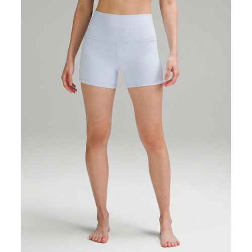 – Align Shorts mit hohem Bund für Frauen – 10 cm – Blau/Pastel – Größe 12 - lululemon - Modalova
