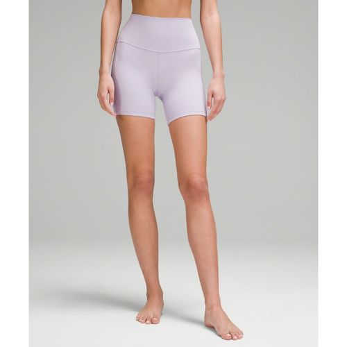 – Align Shorts mit hohem Bund für Frauen – 15 cm – Lila/Pastel – Größe 10 - lululemon - Modalova