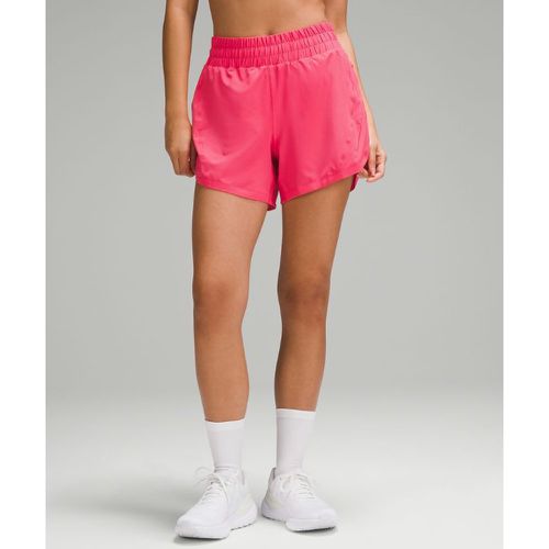 – Track That Shorts mit Liner und hohem Bund für Frauen – 13 cm – Pink – Größe 2 - lululemon - Modalova
