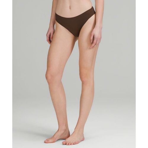 – InvisiWear Bikini-Unterwäsche mit mittelhohem Bund für Frauen – Braun – Größe S - lululemon - Modalova