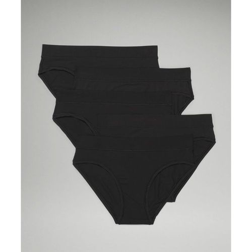 – UnderEase Bikini-Unterwäsche mit mittelhohem Bund 5er-Pack für Frauen – Größe S - lululemon - Modalova