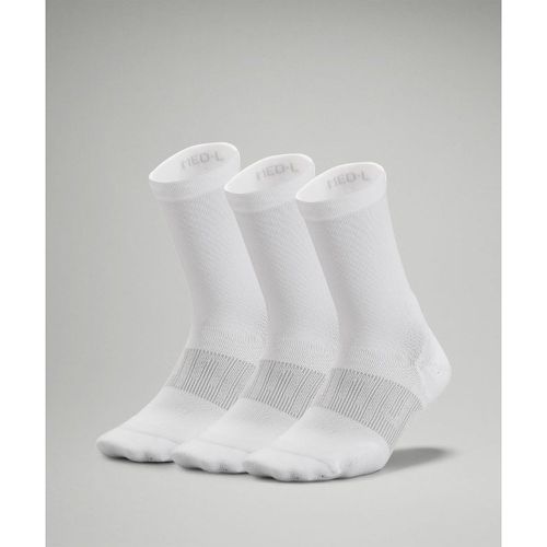 – Power Stride Crew Socken 3er-Pack für Frauen – Weiß – Größe L - lululemon - Modalova