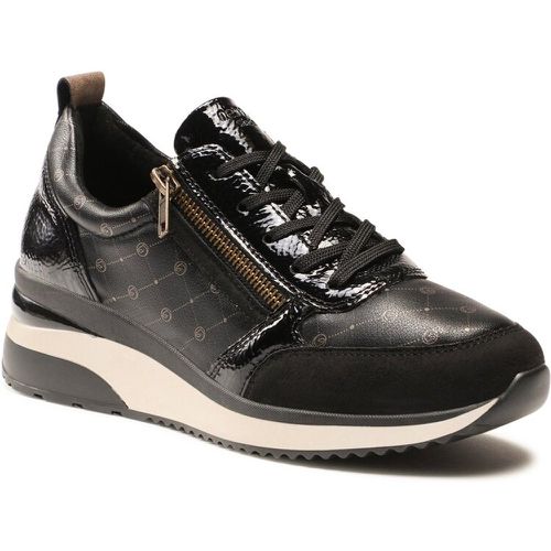 Sneakers - D2401-04 Schwarz  / Schwarz  / Bronze  / Black  / Brown 04 - Remonte - Modalova