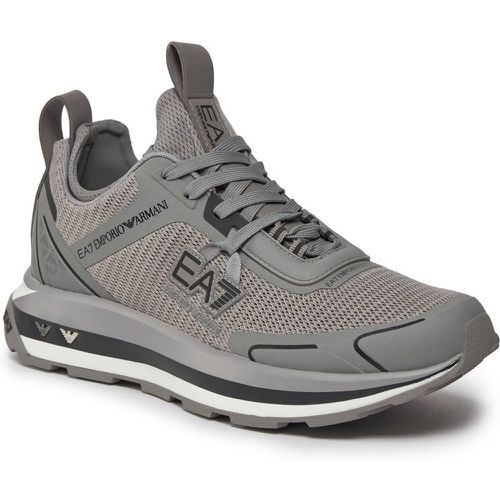 Sneakers - X8X089 XK234 S863 Grey Flann+Blk+White - EA7 Emporio Armani - Modalova