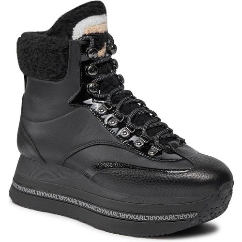 Sneakers - KL64963 Black Lthr & Suede Mono - Karl Lagerfeld - Modalova