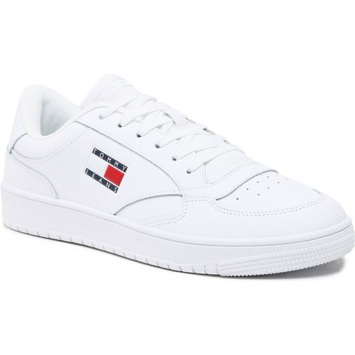 Sneakers - Retro Leather EM0EM01190 White YBS - Tommy Jeans - Modalova