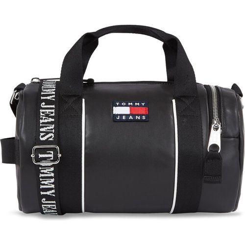 Borsetta - Tjw Heritage Barrel Bag AW0AW15431 Black BDS - Tommy Jeans - Modalova