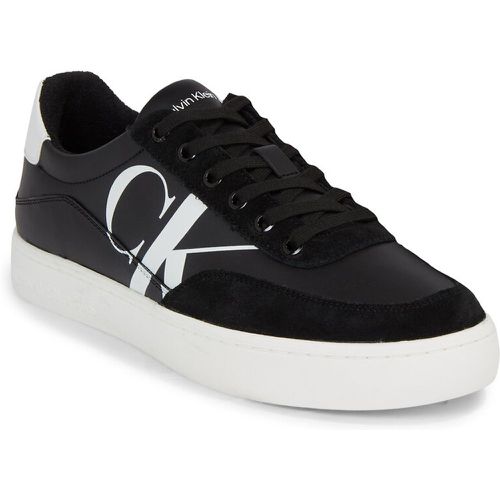 Sneakers - Classic Cupsole Laceup Mix Lth YM0YM00713 Black/Bright White BEH - Calvin Klein Jeans - Modalova
