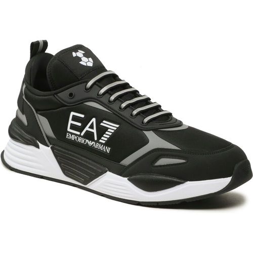 Sneakers - X8X159 XK364 N763 Black+Silver - EA7 Emporio Armani - Modalova