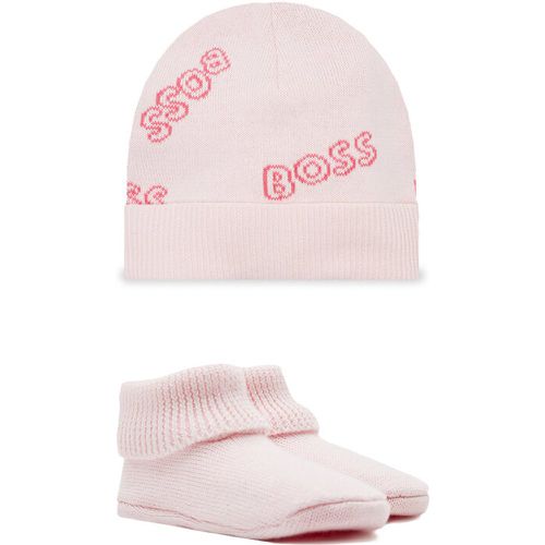 Completo cappello e calzini - J98386 Pale Pink 44L - Boss - Modalova