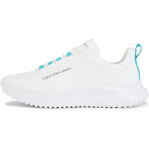Sneakers - Eva Runner Laceup Mesh YM0YM00811 Bright White/Blue Atoll 03A - Calvin Klein Jeans - Modalova