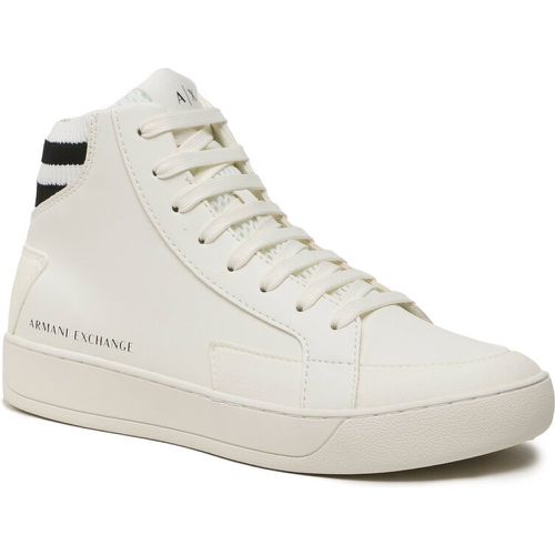Sneakers - XUZ054 XV783 N480 Off White/Black - Armani Exchange - Modalova