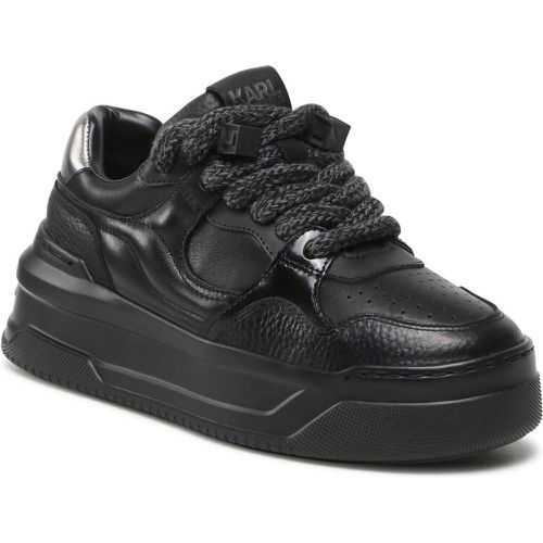 Sneakers - KL63320 Black Lthr / Mono - Karl Lagerfeld - Modalova