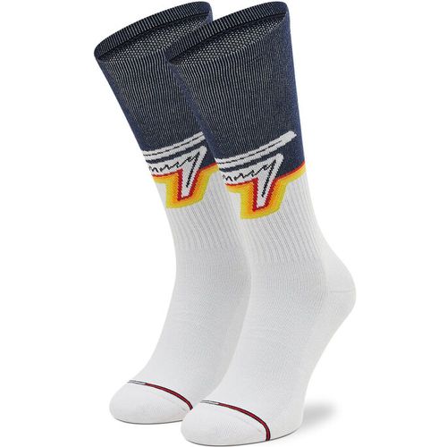 Set di 2 paia di calzini lunghi unisex - 701218414 Navy 001 - Tommy Jeans - Modalova