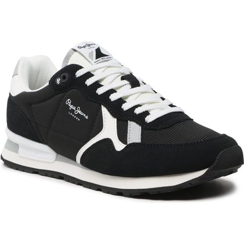 Sneakers - Brit Man Heritage PMS30924 Black 999 - Pepe Jeans - Modalova