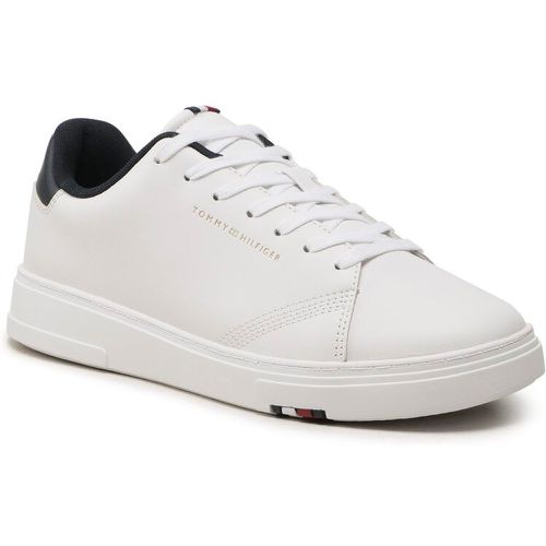 Sneakers - Elevated Rbw Cupsole Leather FM0FM04487 White YBS - Tommy Hilfiger - Modalova