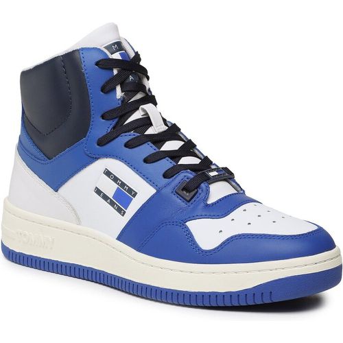 Sneakers - Mid Cut Basket EM0EM01164 Ultra Blue C66 - Tommy Jeans - Modalova
